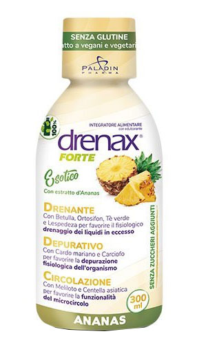 Drenax Forte Esotico con Ananas Integratore Drenante 300 ml