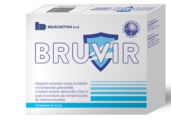 Bruvir Integratore di Probiotici 10 Bustine