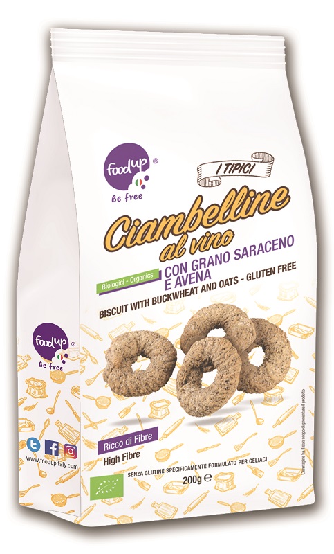 CIAMBELLINE VINO GRANO SARACENO E AVENA 200 G