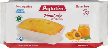 AGLUTEN PLUM CAKE ALBICOCCA 160 G