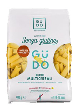 GUDO PASTA MULTICEREALI RIGATONI SENZA GLUTINE 400 G