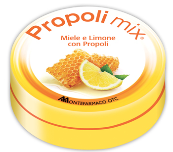 Propoli Mix - Caramelle Balsamiche Miele e Limone - 30 Caramelle