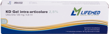 KD Gel Ultra One Siringa Acido Ialurinico 2,5% 1 Fiala