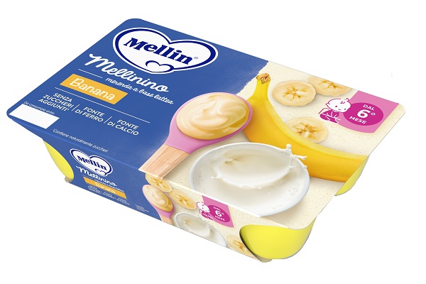 MELLININO MERENDA BANANA 6 X 55 G