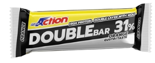 PROACTION DOUBLE BAR 31% ARANCIA CARAMELLO 60 G