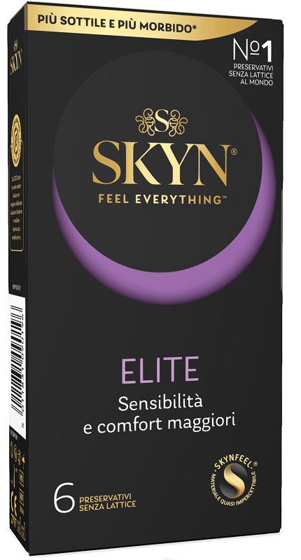 Akuel Skyn Elite - Profilattici in Lattice Sottili - 6 Pezzi