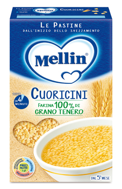 Mellin Cuoricini Pastina 320 g