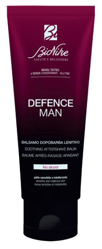 BioNike Defence Man Safe Balm - Balsamo Dopobarba Lenitivo - 75 ml