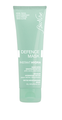 BioNike Defence Mask Instant Hydra - Maschera Viso Idratante Detox - 75 ml
