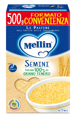 Mellin Semini Pastina 500 g