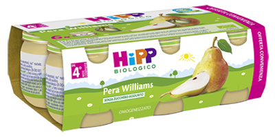 HIPP BIO OMOGENEIZZATO PERA WILLIAMS 100% 6X80 G