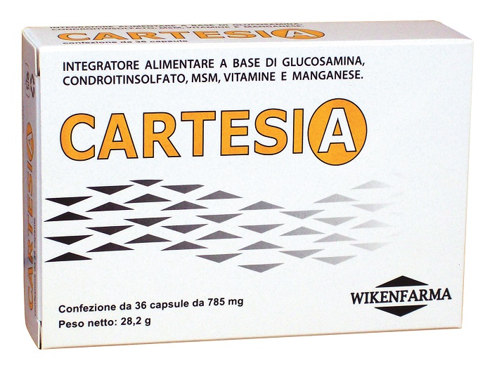 wikenfarma srl cartesia integratore per cartilagini 36 capsule