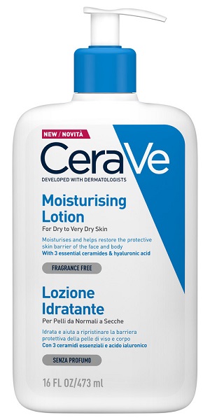 CeraVe Lozione Detergente Idratante per Pelli da Normali a Secche 473 ml