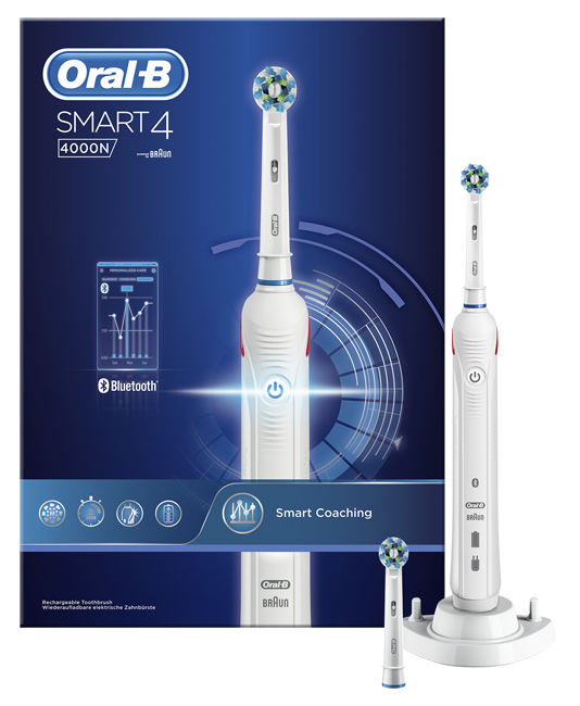 SPAZZOLINO ELETTRICO ORAL B 4000 PRO CROSSACTION