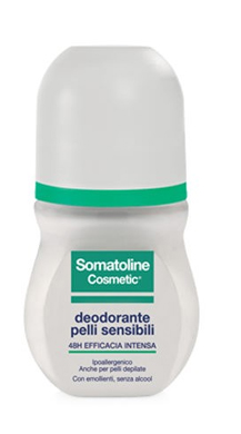 Somatoline Cosmetic Deodorante Roll-On per Pelli Sensibili 50 ml