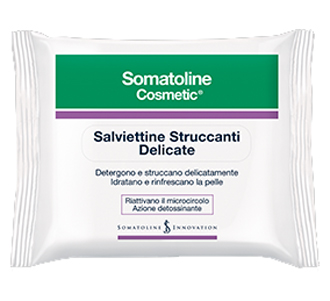 SOMATOLINE COSMETIC VISO SALVIETTE STRUCCANTI OFFERTA SPECIALE 20 PEZZI