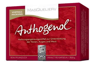Masquelier's Anthogenol - Integratore Alimentare Antiossidante - 90 Capsule