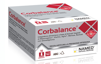 Named Corbalance - Integratore per la Funzionalità Cardiovascolare - 16 Flaconcini x 15 ml