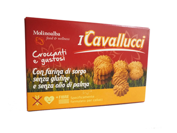 MOLINO ALBA I CAVALLUCCI BISCOTTI AL SORGO 30 G