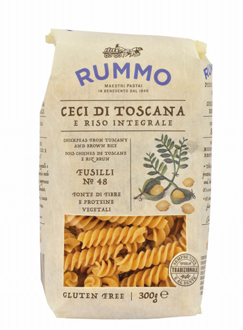 Rummo Fusilli N.48 Ceci di Toscana e Riso Integrale 300 g