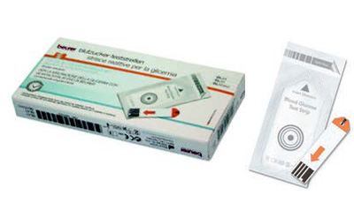 STRISCE MISURAZIONE GLICEMIA BEURER PER GLUCOMETRO GL44/GL50/GL50EVO IN FOIL 25 PEZZI