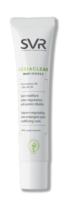 SVR Sebiaclear MAT+ Pores - Crema Viso Sebo-Regolatore Opacizzante - 40 ml