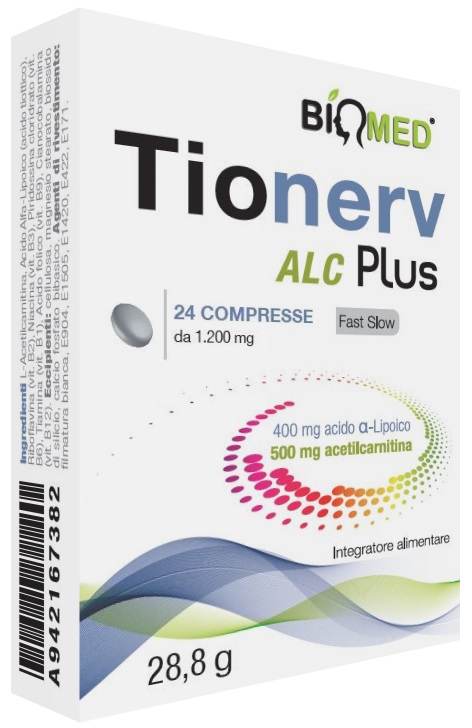 TIONERV ALC PLUS 30 COMPRESSE