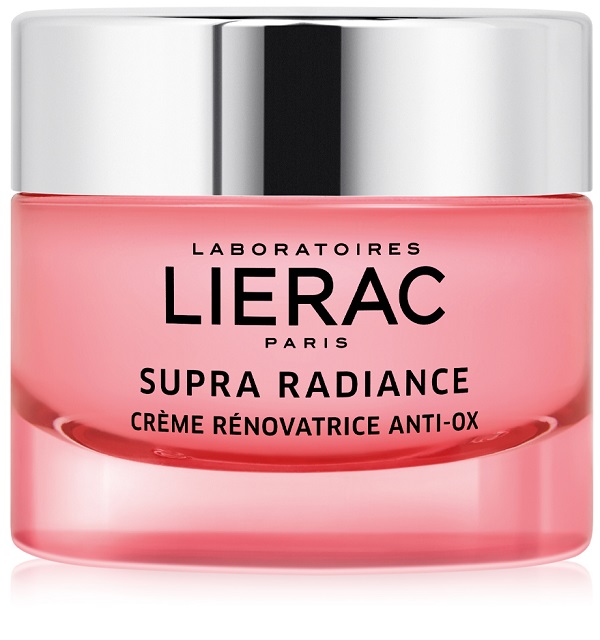 lierac (laboratoire native it) lierac supra radiance - crema viso anti-ossidante rinnovatrice - 50 ml, bianco