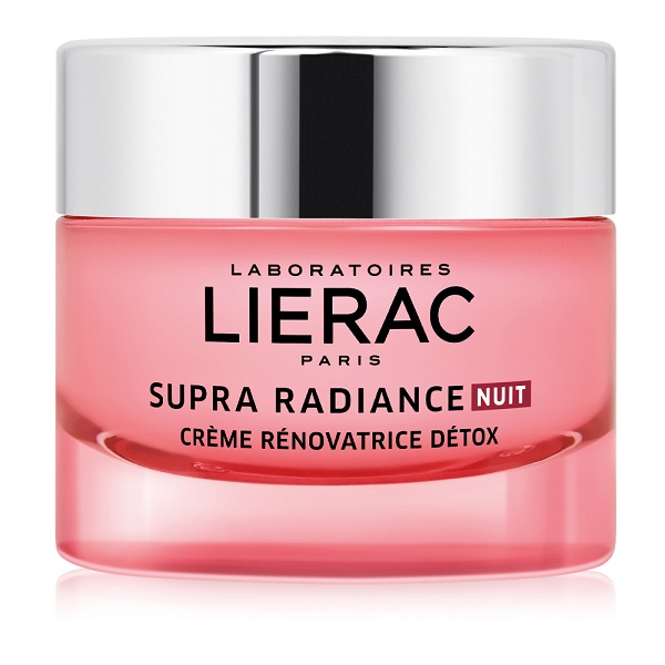 lierac (laboratoire native it) lierac supra radiance - crema viso notte anti-ossidante illuminante - 50 ml