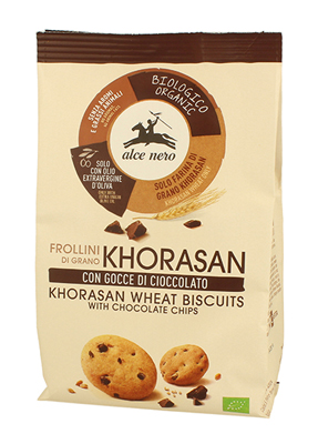 FROLLINO GRANO KHORASAN CON GOCCE DI CIOCCOLATO BIO