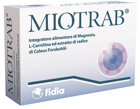 Miotrab - Integratore di Magnesio e Carnitina - 30 Compresse
