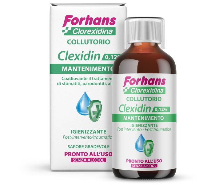 Forhans Collutorio con Clorexidina 0.12% 200 ml