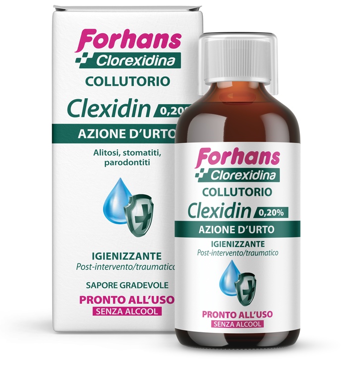 Forhans Collutorio con Clorexidina 0.20% 200 ml