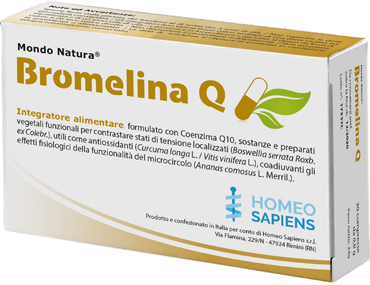 BROMELINA Q MONDO NATURA 30 COMPRESSE