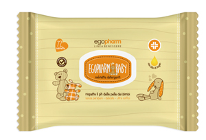 SALVIETTE IMBEVUTE BABY OLIO ARGAN 72 PEZZI