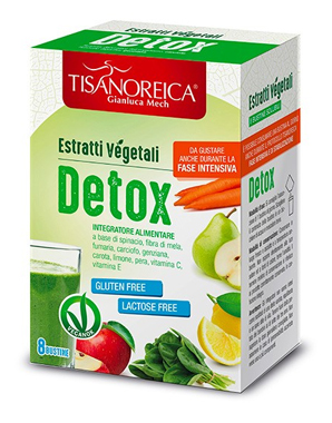 TISANOREICA ESTRATTO VEGETALE DETOX 8 BUSTINE 5 G