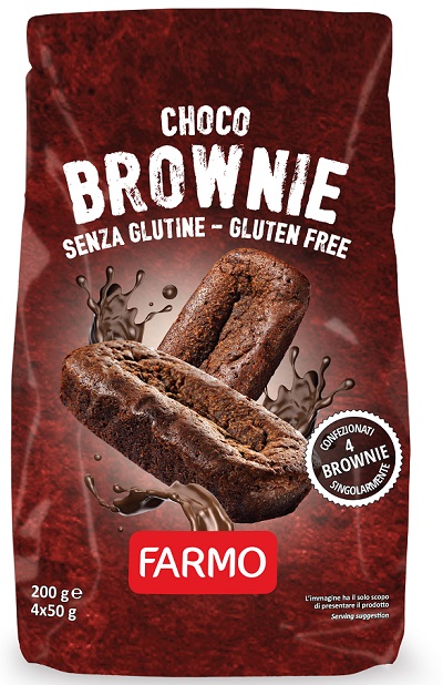 FARMO CHOCO BROWNIE 4 X 50 G