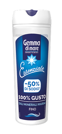 GEMMA DI MARE GEMMA ESSENZIALE SALE -50% DI SODIO 125 G