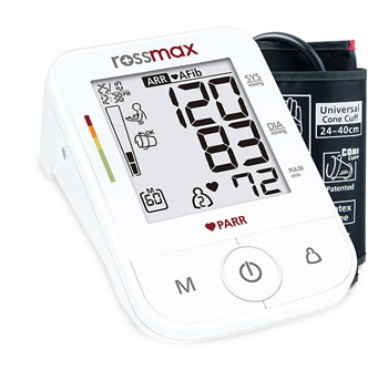 ROSSMAX MISURATORE PRESSIONE X5 TECNOLOGIA PARR