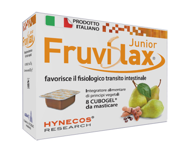 FRUVISLAX JUNIOR 8 CUBOGEL DA MASTICARE 80 G