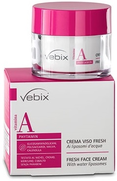 VEBIX PHYTAMIN CREMA VISO FRESH AI LIPOSOMI D'ACQUA 50 ML