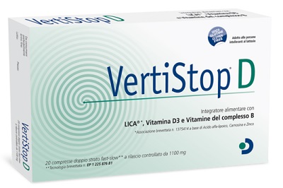 Vertistop D Integratore per Vertigini 20 Compresse