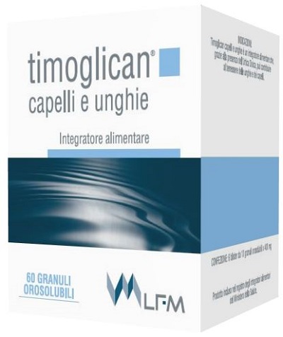 Timoglican Capelli e Unghie - Integratore per il Benessere di Capelli e Unghie - 60 Granuli