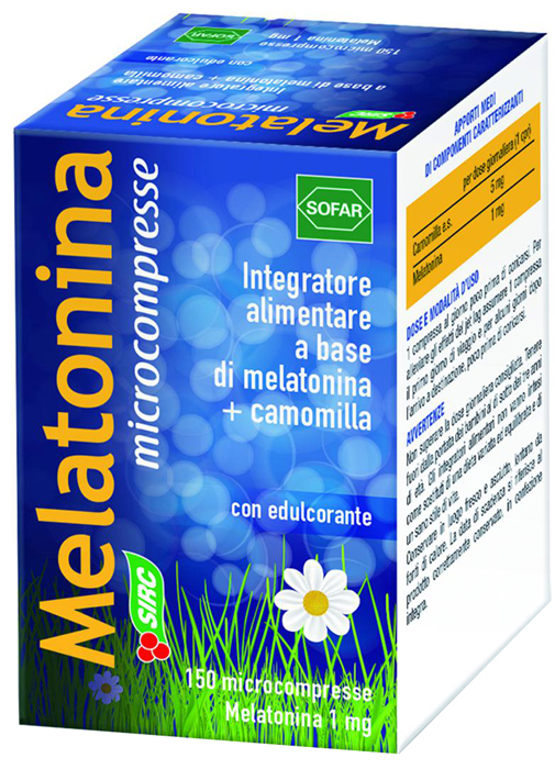 Melatonina - Integratore per Favorire il Sonno - 150 Microcompresse