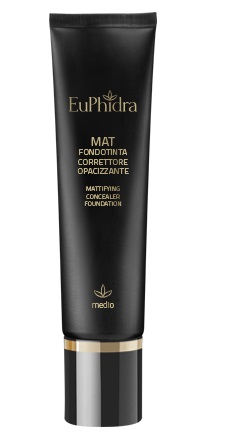 Euphidra Mat Fondotinta Correttore Opacizzante Medio 30 ml