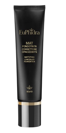 Euphidra Mat Fondotinta Correttore Opacizzante Scuro 30 ml