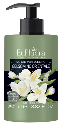 EUPHIDRA SAPONE LIQUIDO MANI GELSOMINO IN FLACONE CON ETICHETTA DISPENSER