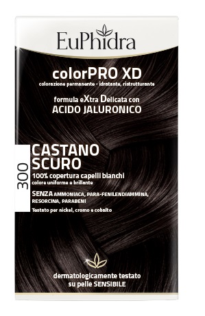 Euphidra ColorPro XD 300 Castano Scuro Tintura Capelli