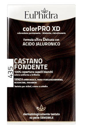 Euphidra ColorPro XD 435 Castano Fondente Tintura Capelli
