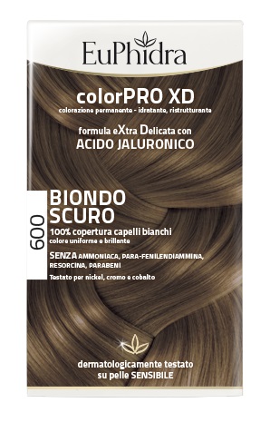 Euphidra ColorPro XD 600 Biondo Scuro Tintura Capelli